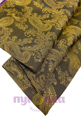 Подклада "Огурцы" цвет коричневый