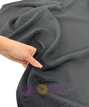 Вискоза нейлон креш цвет черный