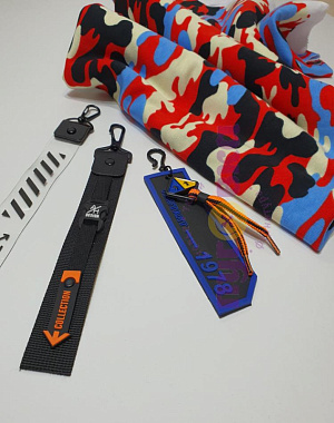 трикотаж рибана камуфляж цветной