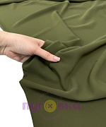 Плательный креп Дакота цвет хаки