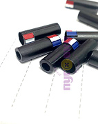 Наконечники для шнура Флаг черный