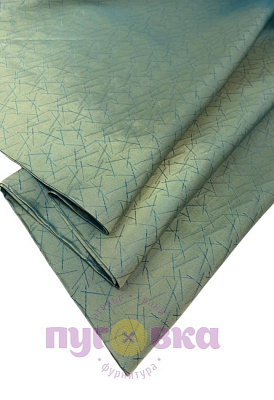 Подклада "Штрих" цвет бирюза/золото хамелеон