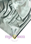 Бархат "Жидкий металл" цвет серебристая мята