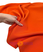 Габардин цвет оранжево-морковый 421