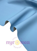 Кожа мебельная голубая