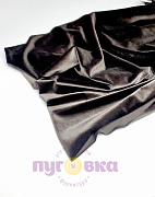 Велюр гладкий цвет горький шоколад