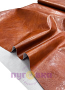 Кож.зам мебельный цвет кирпичный №21
