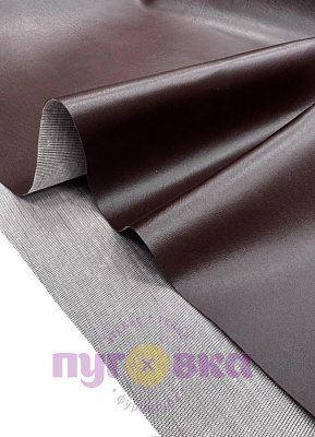 Кож.зам мебельный цвет коричневый КРС