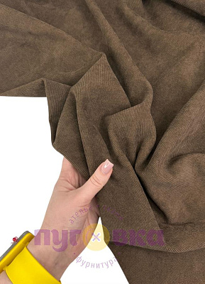 Микровельвет цвет шоколад