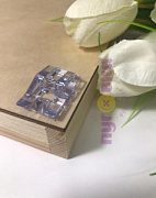 Лапка БШМ для потайной молнии прозр.