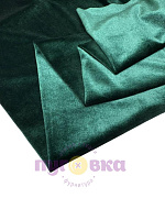 Велюр гладкий цвет изумруд