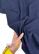 Микровельвет цвет темно синий