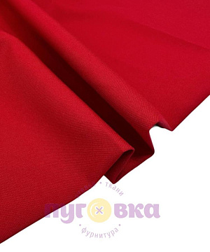 Габардин цвет красный 17