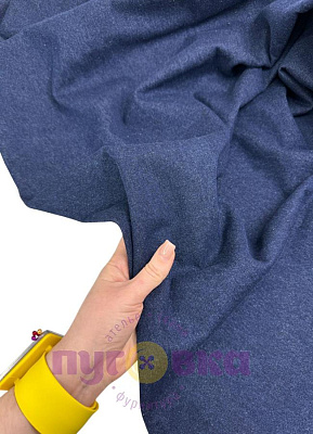 Джинс плотный цвет синий деним/ есть несмотанный рулон