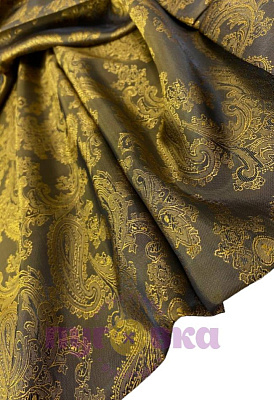 Подклада "Огурцы" цвет коричневый