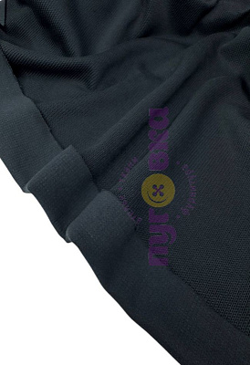 Двухсторонний трикотаж Вязанка цвет черный к.пенье