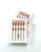 Иглы для бытовых швейных машин ORGAN 70/10 5шт