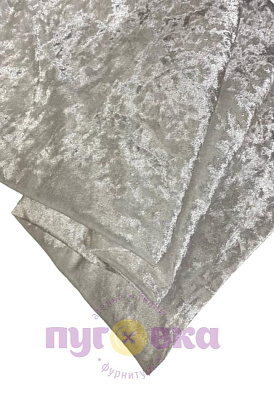 Велюр мрамор цвет белый сахар