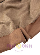 Двухсторонний трикотаж цвет ореховый