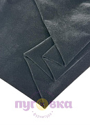 Бархат стрейч цвет черный(Япония)