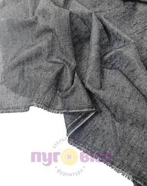 Дублерин термоклеевой средний цвет черный