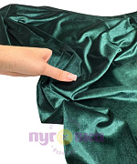 Велюр гладкий цвет изумруд