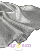 Парча гладкая цвет серебро