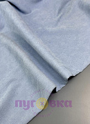 Микровельвет цвет голубой