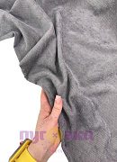 Вельвет 2мм цвет серый графит