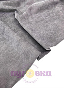 Вельвет 2мм цвет серый графит