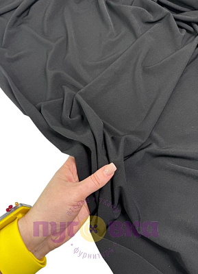 Трикотаж Масло цвет черный