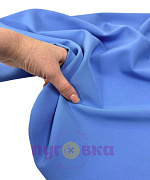 Двойной стрейч цвет голубой небесный