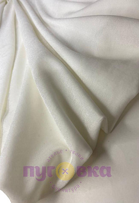 Велюр гладкий цвет молочный