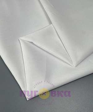 Плательный креп цвет белый